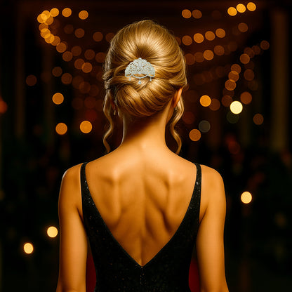 Celestara Bloom, shown in hair.