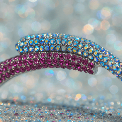 Aurelya Dual Arc hair accessory, product view.
