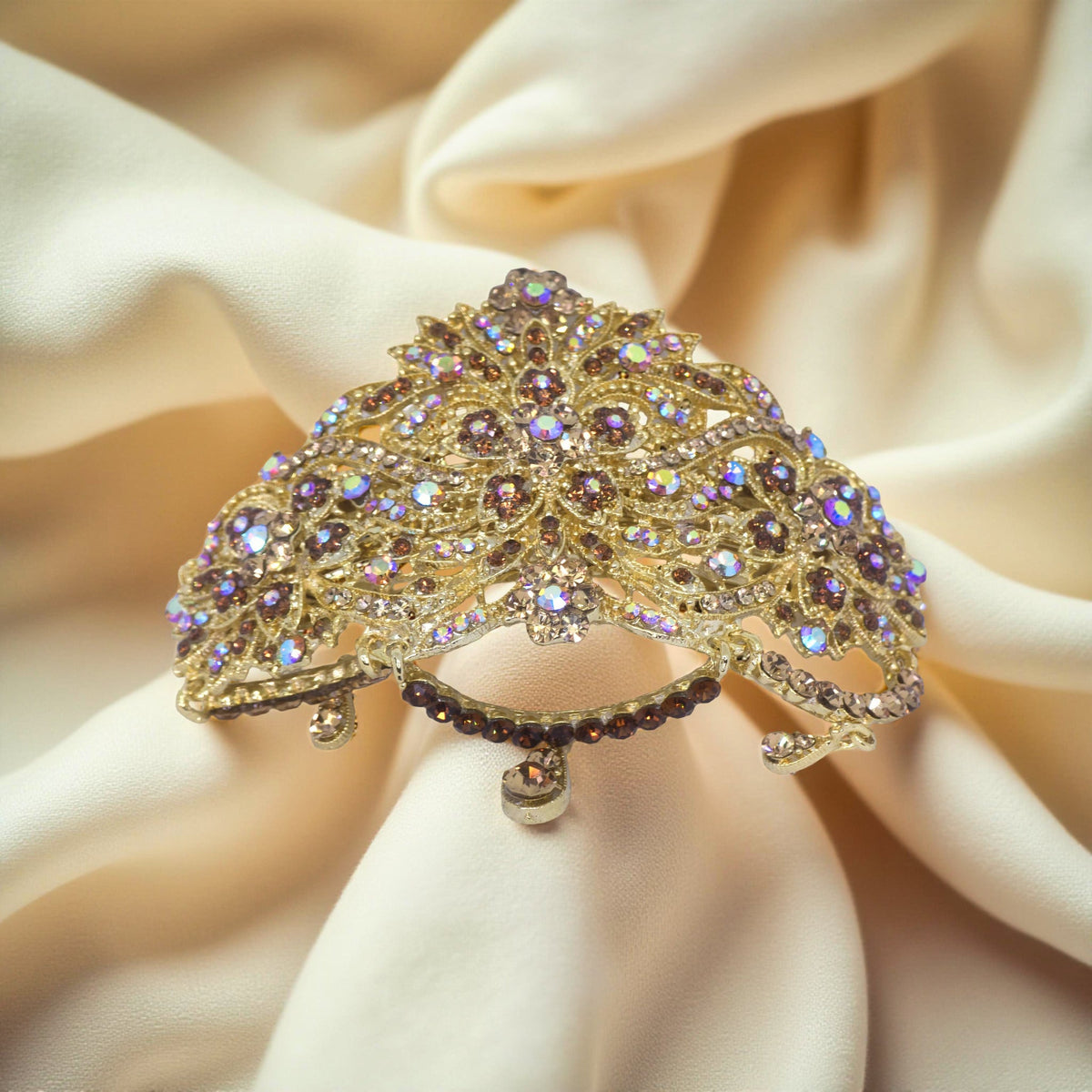 Celestara Bloom, Amber color option, product view.