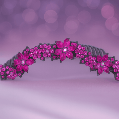 Celestara Crown hair comb, product view.