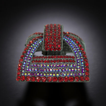 Ecliptique Bow barrette, side view.