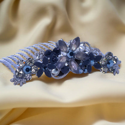 Lunaria Vine hair comb, side view.