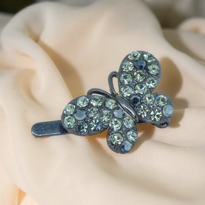 Papillon Éclat hair accessory, back view.
