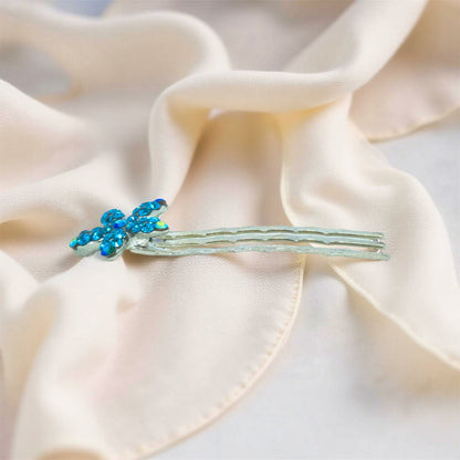 Starpetal Minis hair accessory, side view.